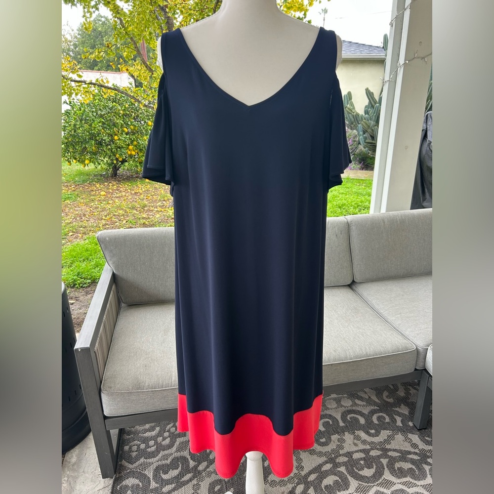 Chiasso NWT Plus Size Cold-Shoulder Dress